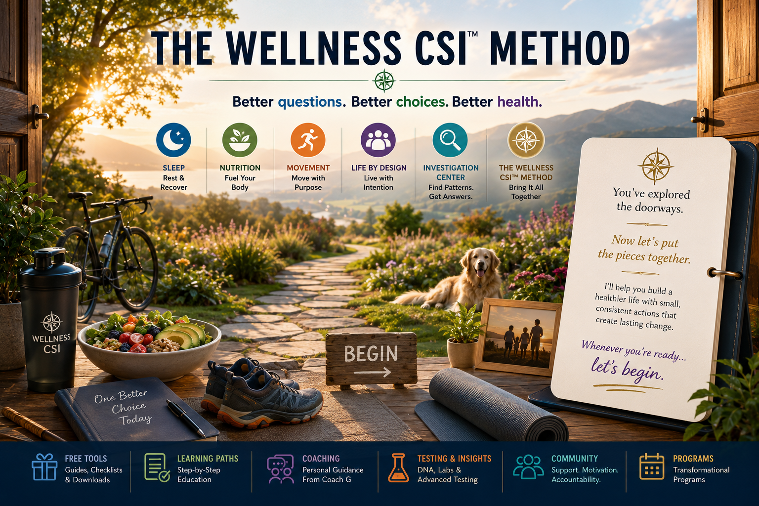 The Wellness CSI Method