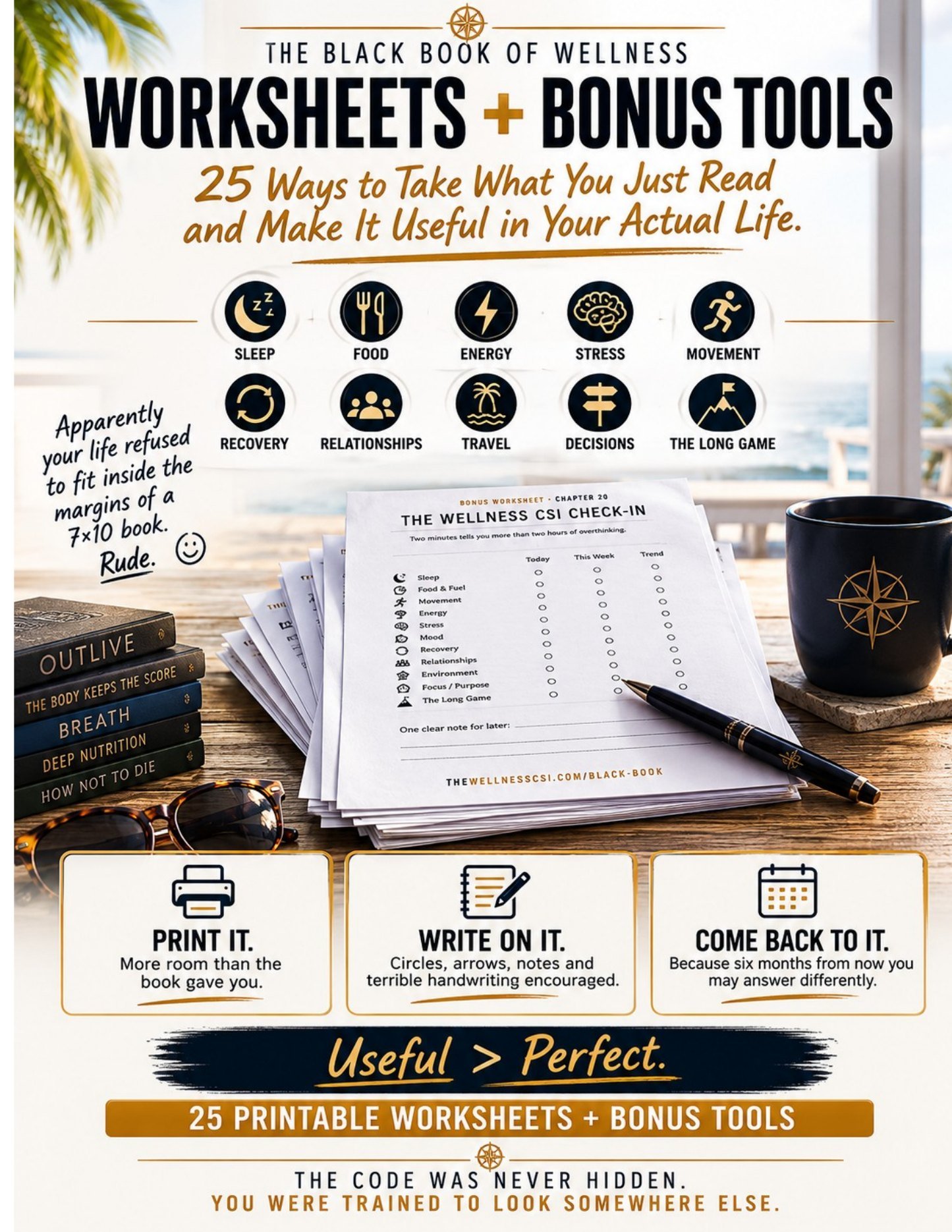 Worksheets and Bonus Tools cover